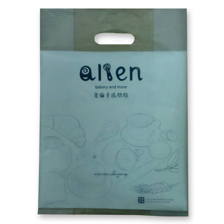愛倫手感烘焙訂製-購物手提袋(腰孔袋)